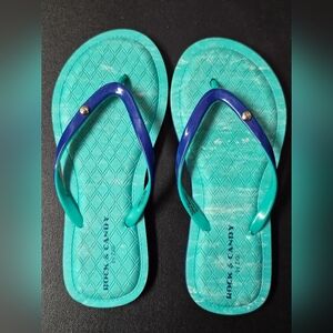 Rock & Candy Teal and Blue Flip Flops